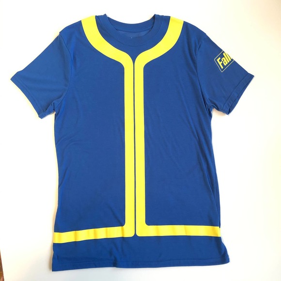 Bethesda Softworks Other - Bethesda Fallout 4 T Shirt Blue Yellow 111 M